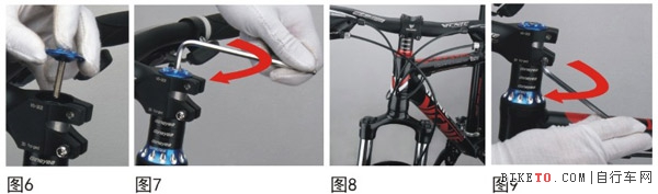 前叉與車頭管組合部分